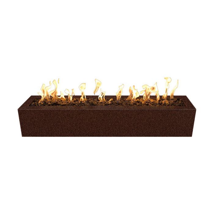 72" Eaves Powder Coated Fire Pit Copper