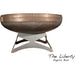 Ohio Flame Liberty Fire Pit with Angular Base