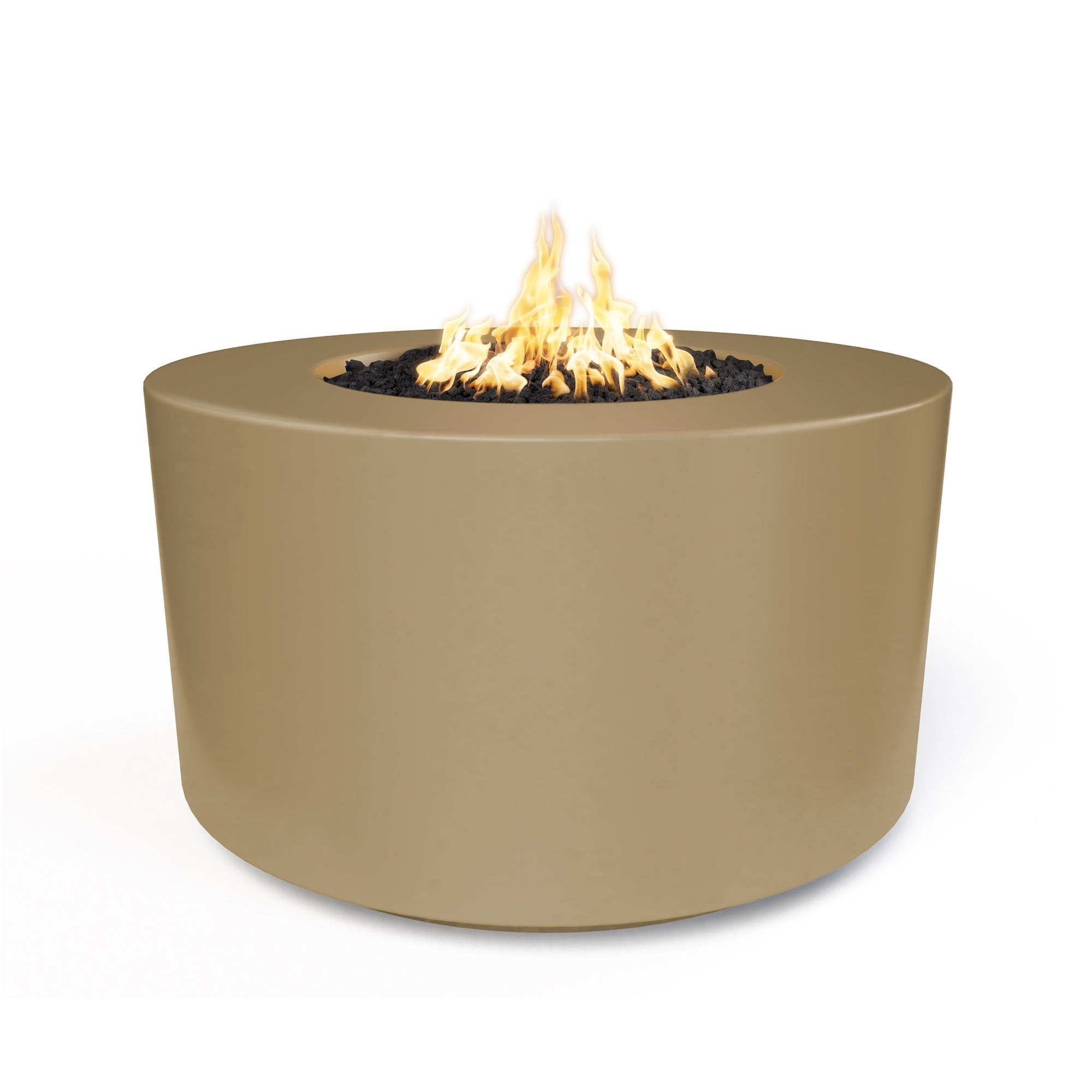 42" Florence Fire Table - 24" Tall - Brown