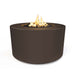 42" Florence Fire Table - 24" Tall - Chocolate