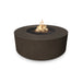 54" Florence Concrete Fire Pit Chocolate