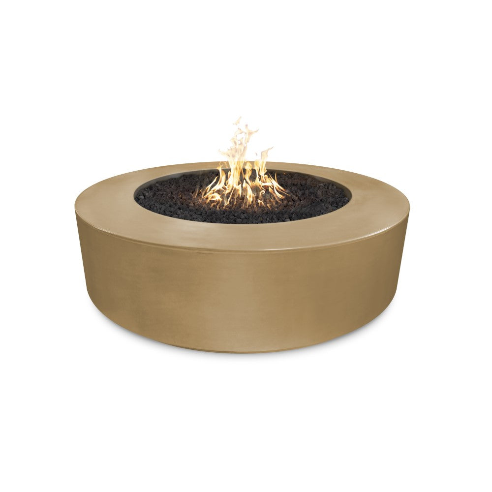 72" Florence Concrete Fire Pit Brown