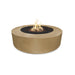72" Florence Concrete Fire Pit Brown