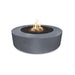 72" Florence Concrete Fire Pit Gray