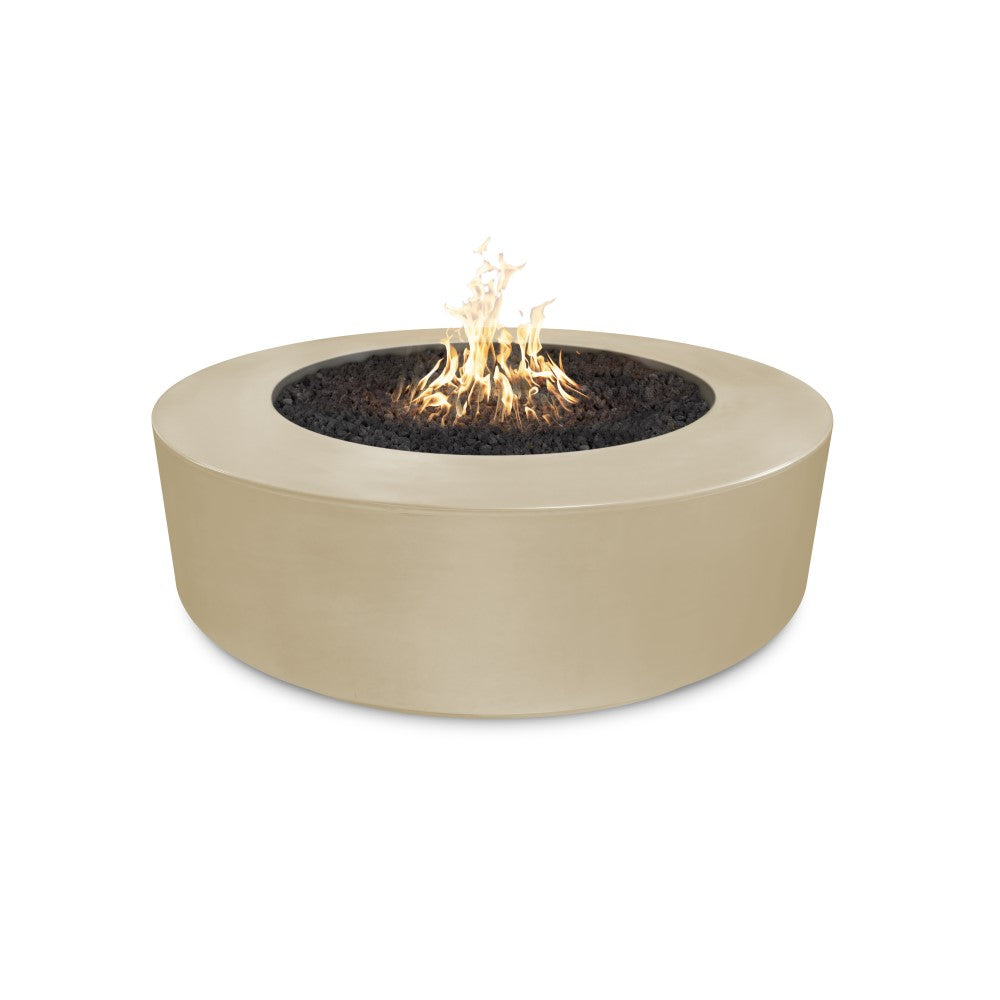 72" Florence Concrete Fire Pit Vanilla