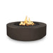 42" Florence Concrete Fire Pit Chocolate