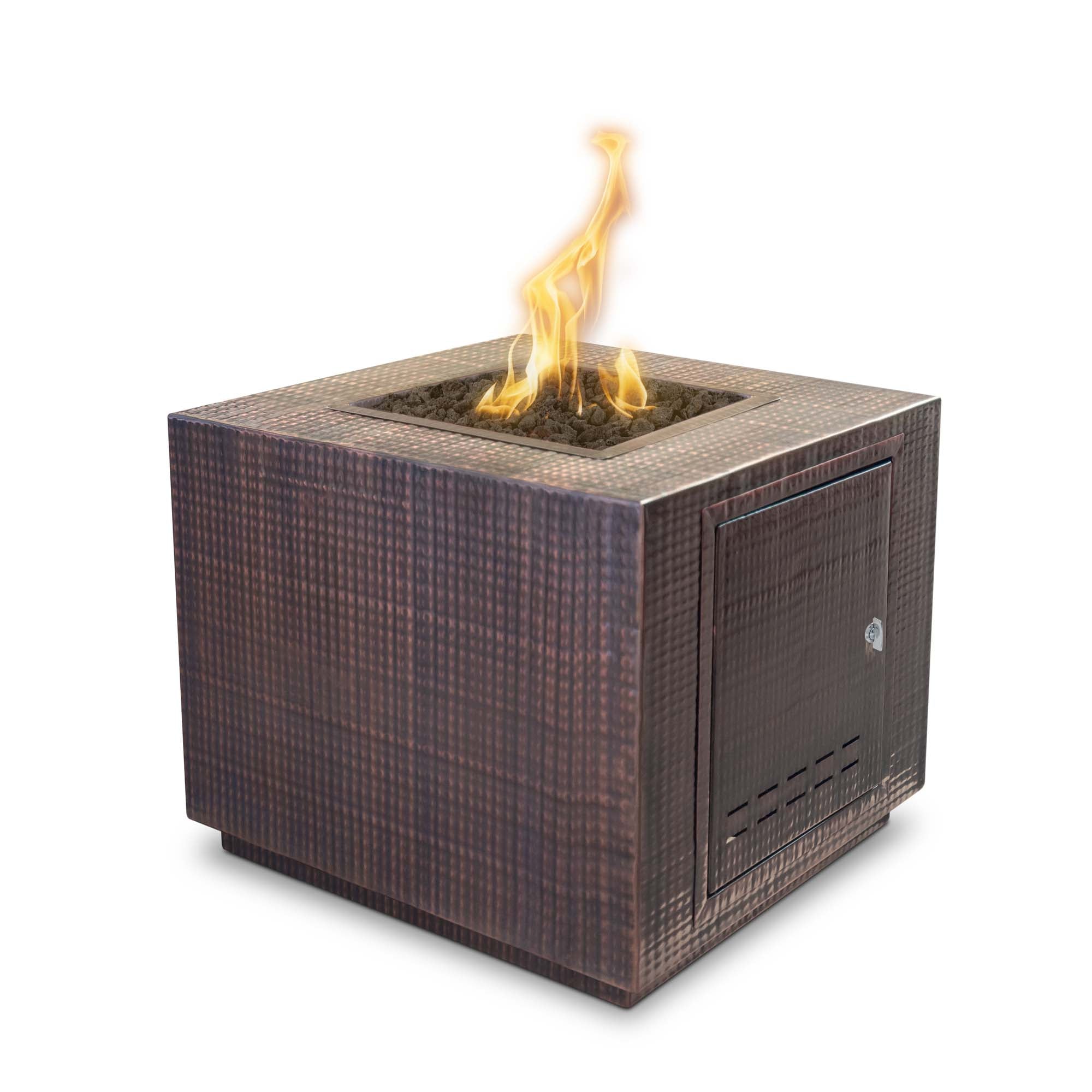 Forma Fire Pit Hammered Copper