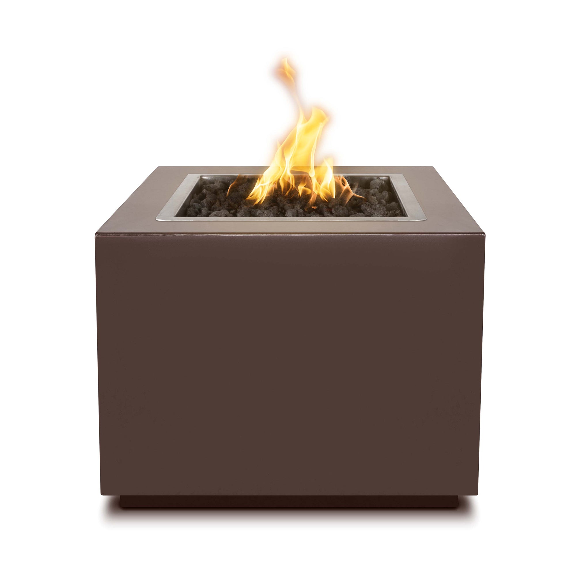 Forma Powder Coated Fire Pit Java