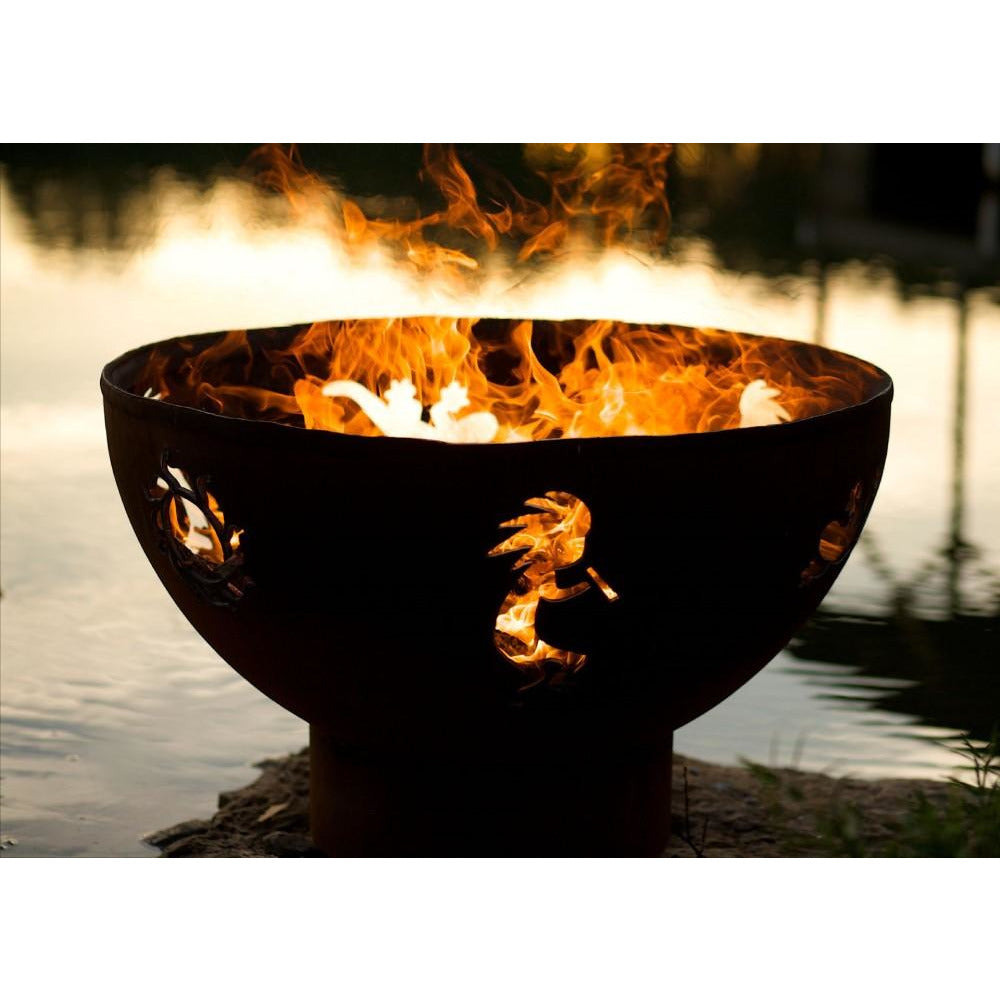 Kokopelli with Fire