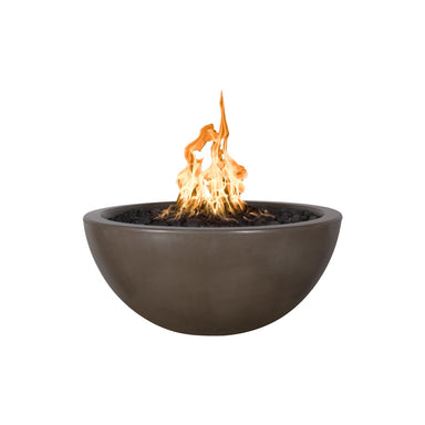 30" Luna Concrete Fire Pit Chocolate