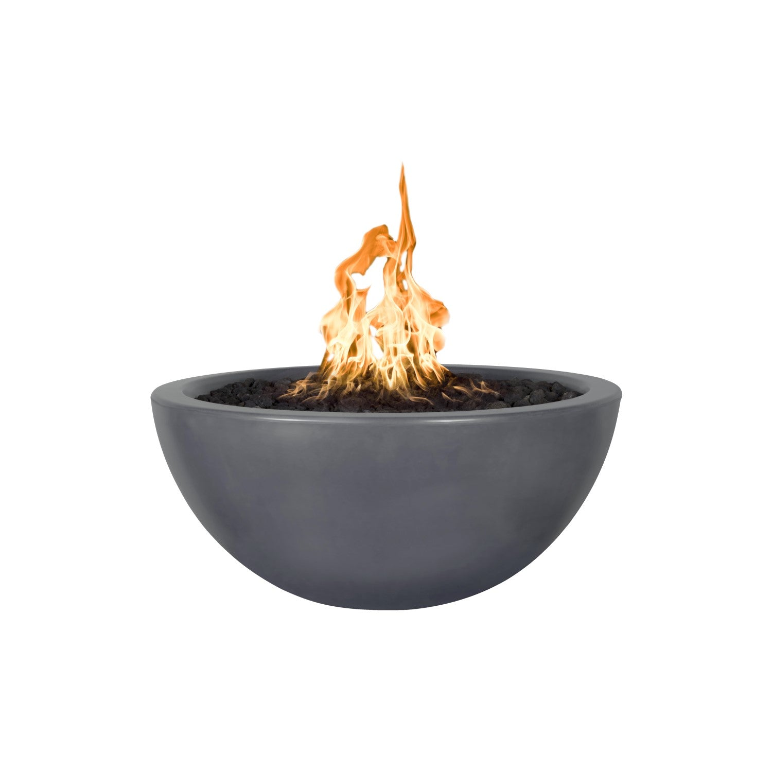 30" Luna Concrete Fire Pit Gray