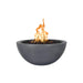 30" Luna Concrete Fire Pit Gray