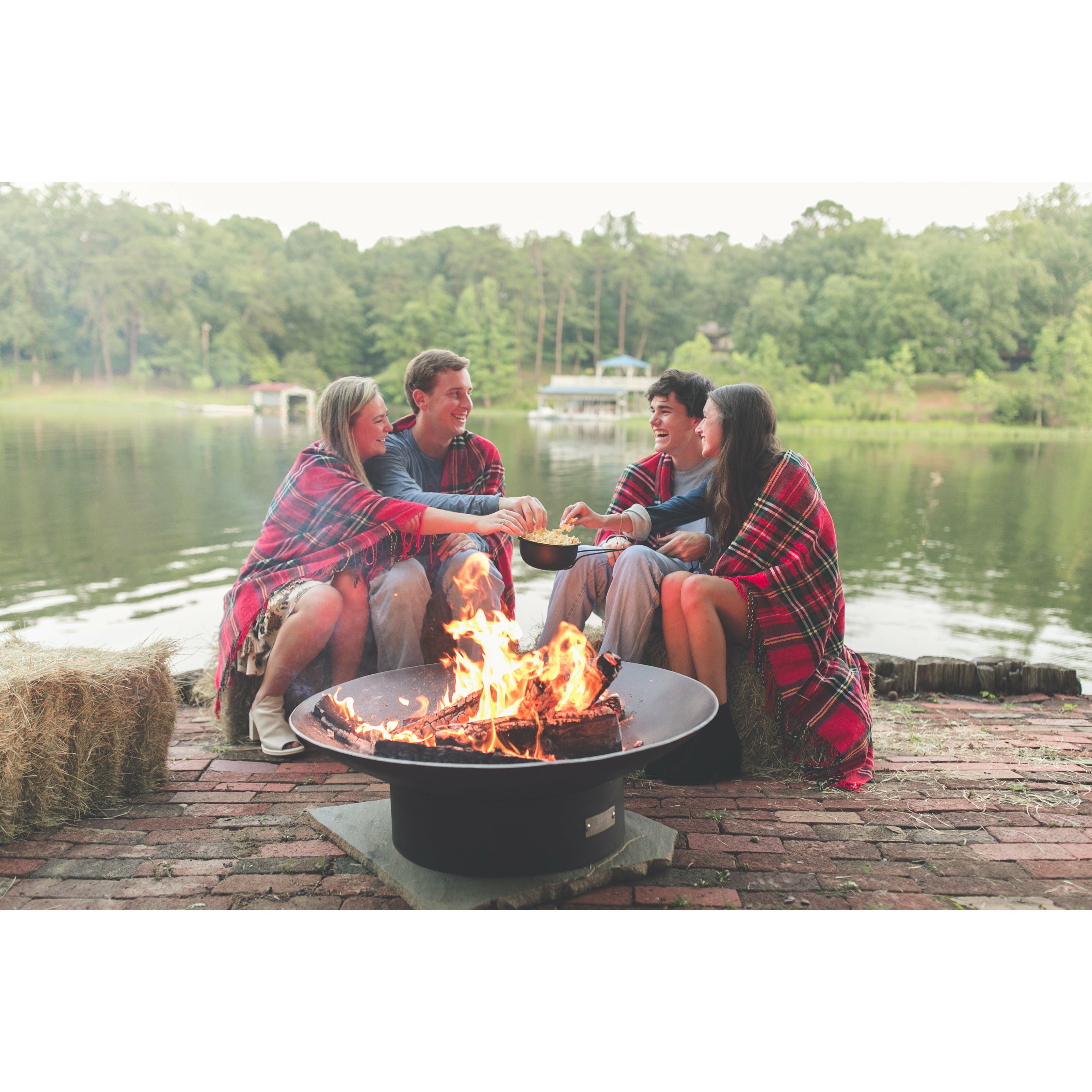Seasons Fire Pits Concave Steel Fire Pit