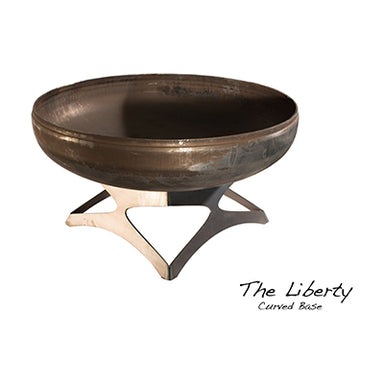 Ohio Flame Liberty Fire Pit with Curved Base 1
