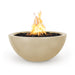 38" Luna Concrete Fire Bowl Vanilla
