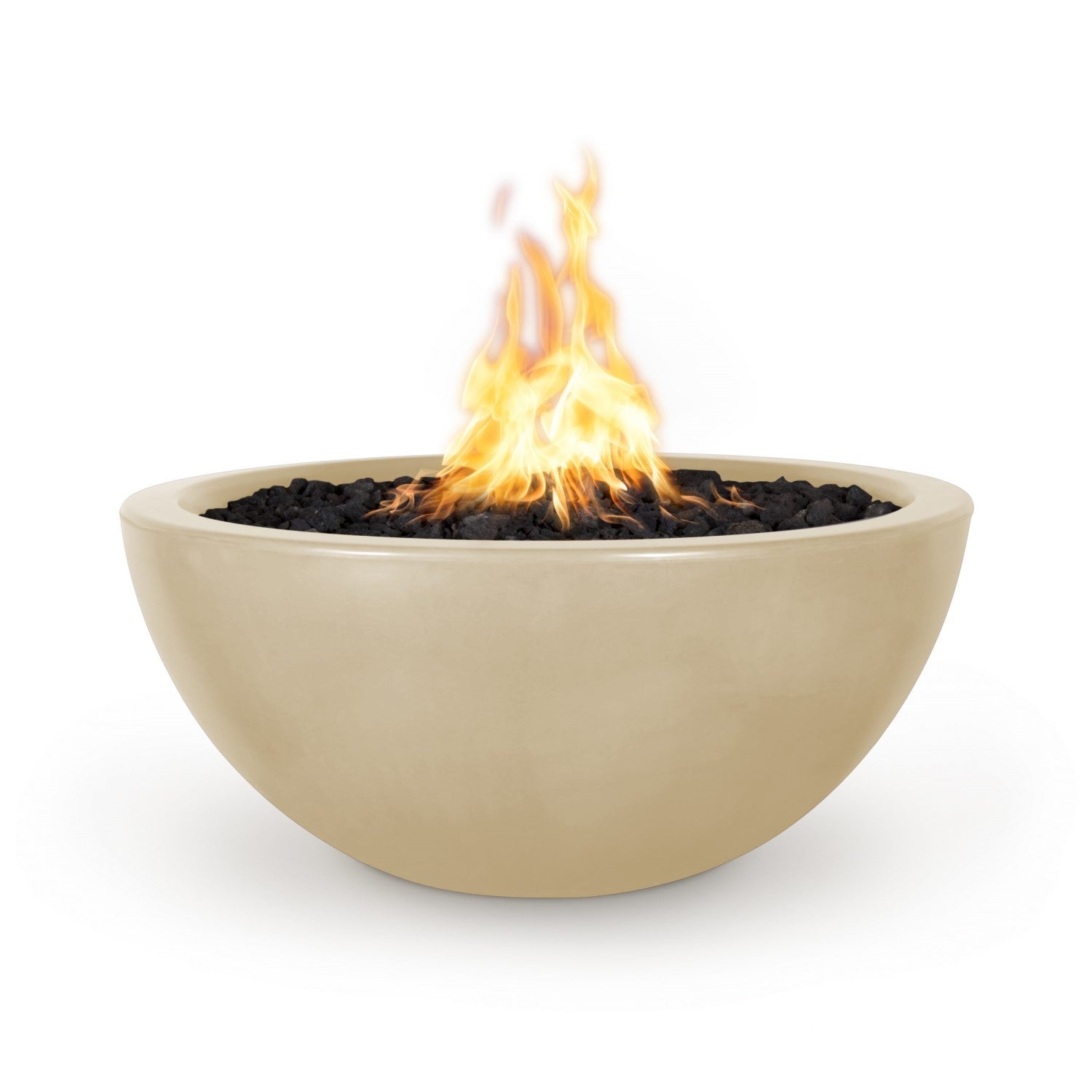 38" Luna Concrete Fire Pit Vanilla