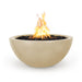 38" Luna Concrete Fire Pit Vanilla