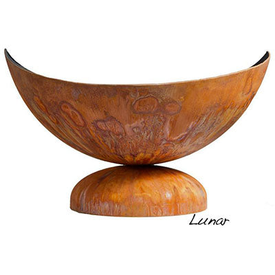 Ohio Flame Lunar Artisan Fire Bowl Light Brown