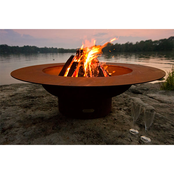 Fire Pit Art Magnum with Lid Fire Pit With Fire