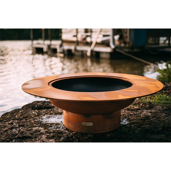 Fire Pit Art Magnum with Lid Fire Pit empty Pit