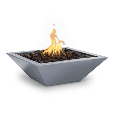 Maya Powder Coated Fire Bowl Gray