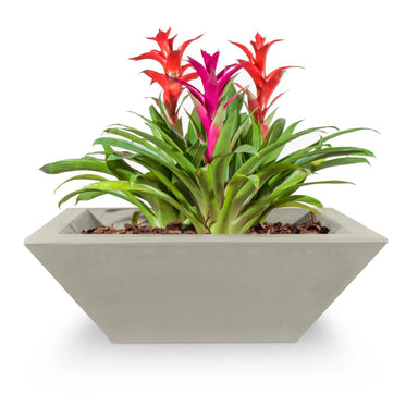 The Outdoor Plus Maya Concrete Planter Bowl - Ash