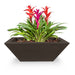 The Outdoor Plus Maya Concrete Planter Bowl - Chocolate
