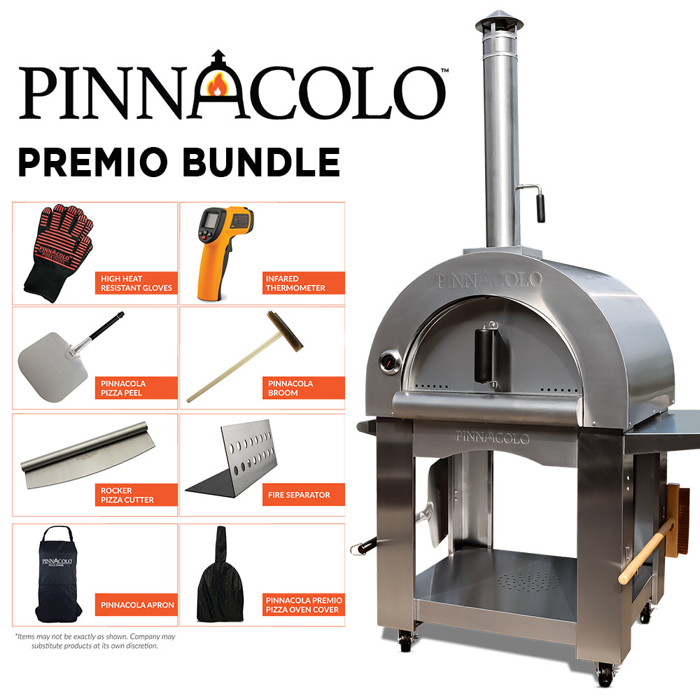 Pinnacolo Premio Wood Burning Outdoor Pizza Oven — My Backyard Zone