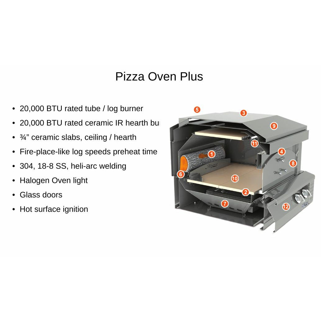 Alfresco Pizza Oven Plus Countertop Model
