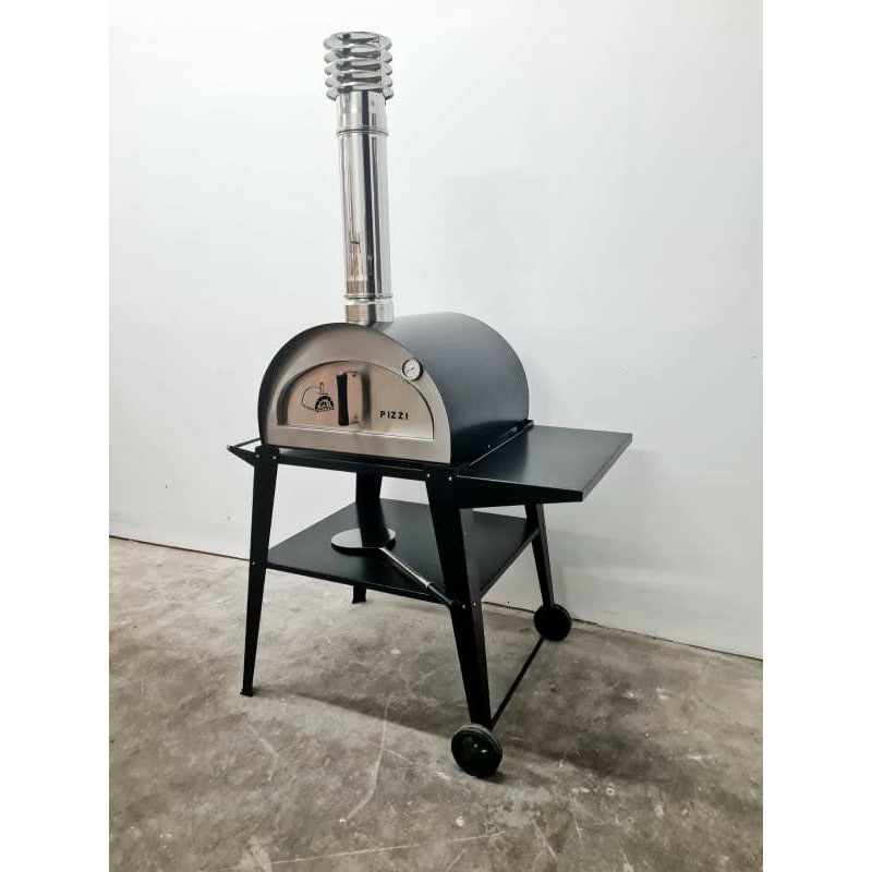 Pizzi Wood Fired Pizza Oven with Cart (Not Included) - Close