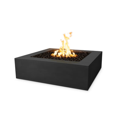 42" Quad Concrete Fire Pit Black