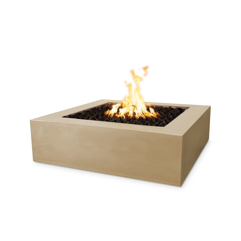 42" Quad Concrete Fire Pit Brown