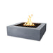  36" Quad Concrete Fire Pit Gray