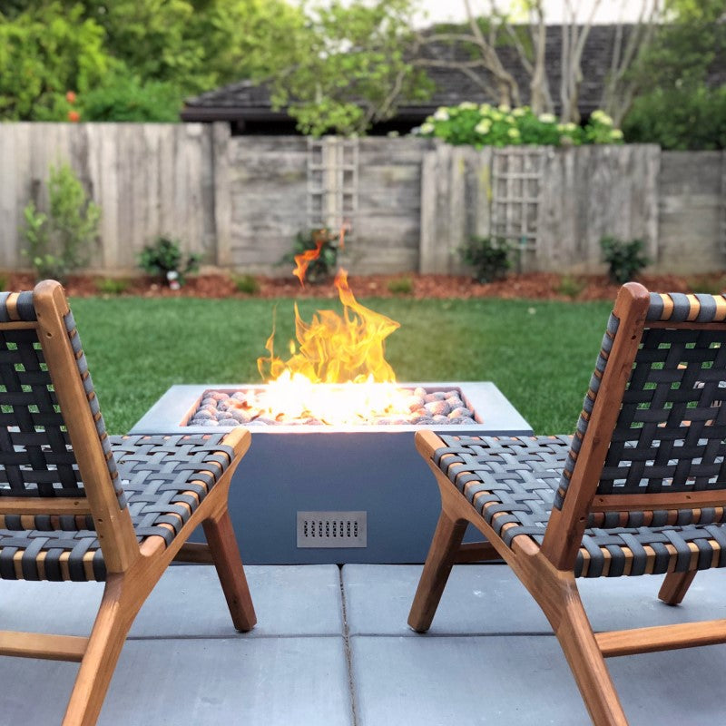 42" Quad Concrete Fire Pit LifeStyle