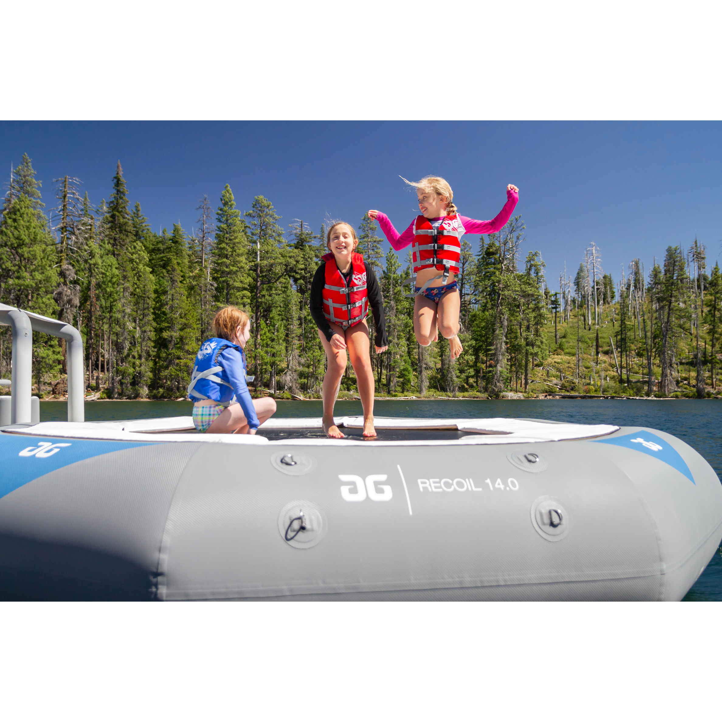 Aquaglide Recoil Trampoline 14.0 with C-Deck