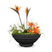 Roma Concrete Planter Bowl Black