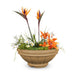 Roma Concrete Planter Bowl Brown