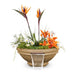 Roma Concrete Planter & Water Bowl Brown