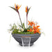 Roma Concrete Planter & Water Bowl Gray