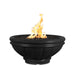 Roma Concrete Fire Bowl Black