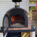 Pro Forno Rustico Red Oven - Open Door