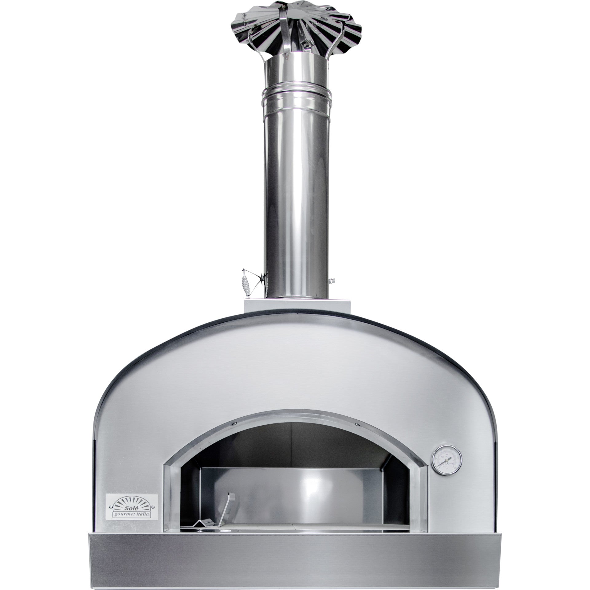 Solé Gourmet 24 Inch Italia Wood Fired Oven Front View