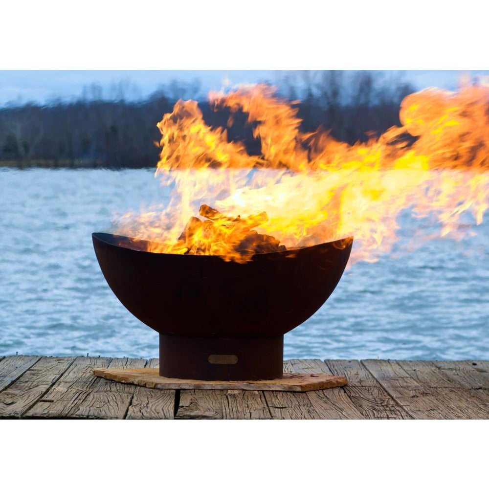 Scallop or Tidal at the Lake - with Fire