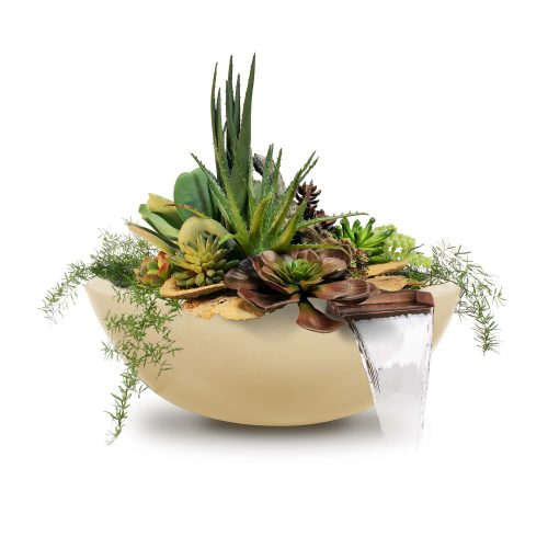 The Outdoor Plus Sedona Planter & Water Bowl-GFRC