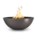60" Sedona Narrow Ledge Concrete Fire Pit Chestnut