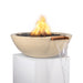 Sedona Concrete Fire & Water Bowl Vanilla