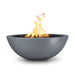 60" Sedona Narrow Ledge Concrete Fire Pit Gray