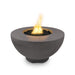 37" Sienna Concrete Fire Pit Chestnut