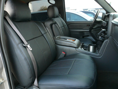 Leather Seat Covers in Chevrolet Silverado