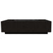 Tavola 8 Fire Table Ebony